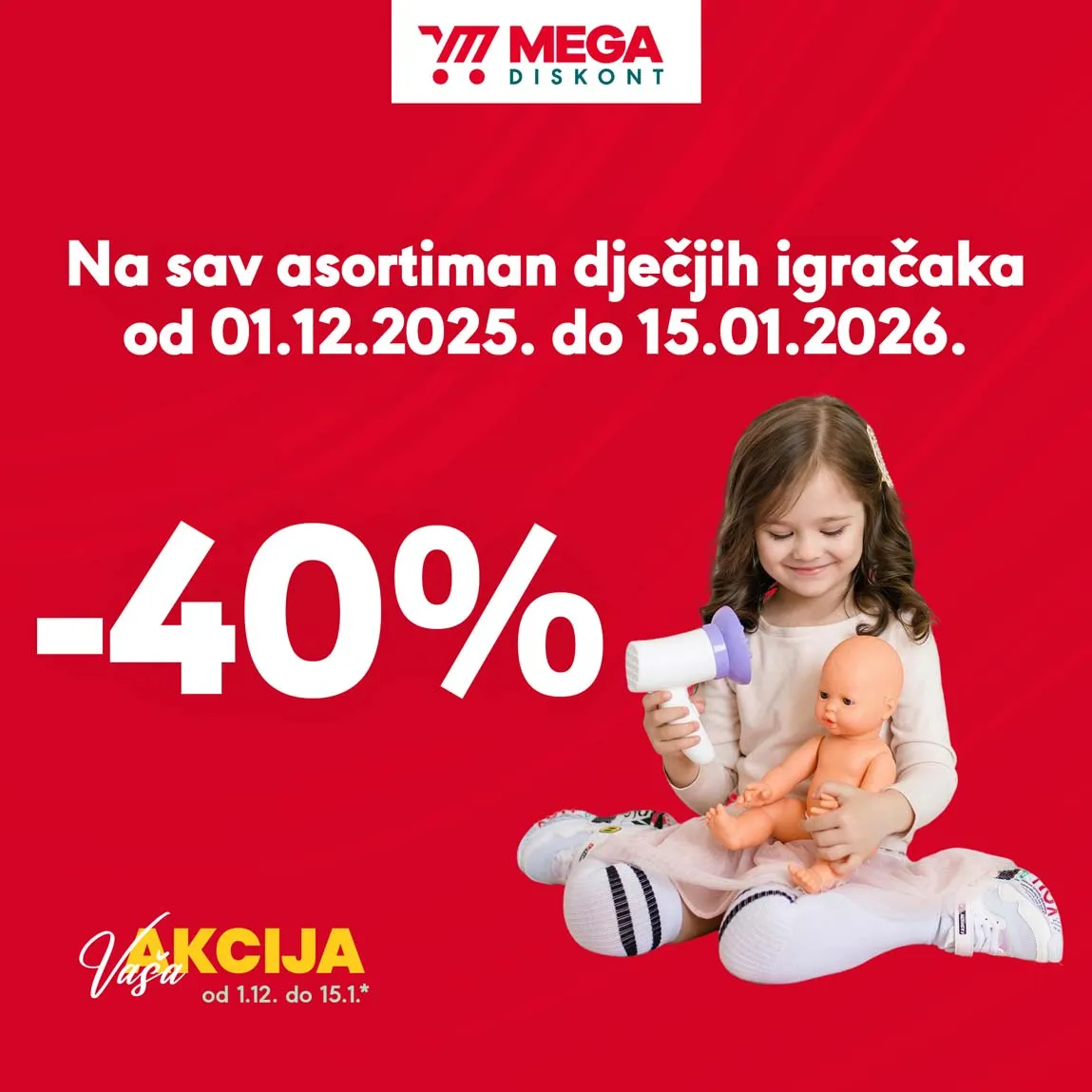 Yimor i Mega diskont vikend akcija sniženja Mega diskont vikend akcija
