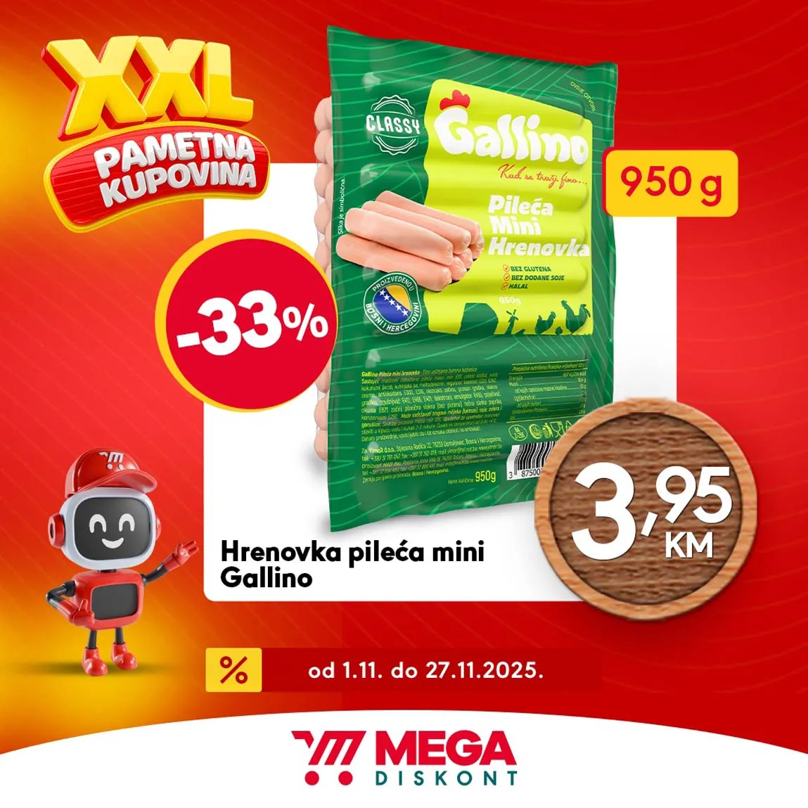 MEGA DISKONT Akcija sniženja