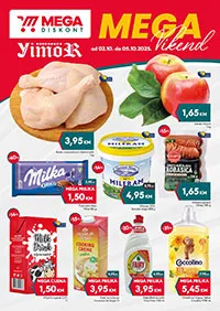 YIMOR i MEGA Diskont Vikend akcija sniženja do 05.10.2025 