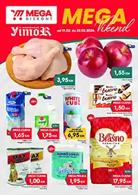 Yimor i Mega Diskont vikend akcija katalog sniženja prehrana piće kućne potrepštine BiH do 22. februara 2026