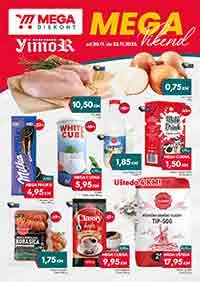 YIMOR i MEGA Diskont Vikend akcija sniženja do 23.11.2025 