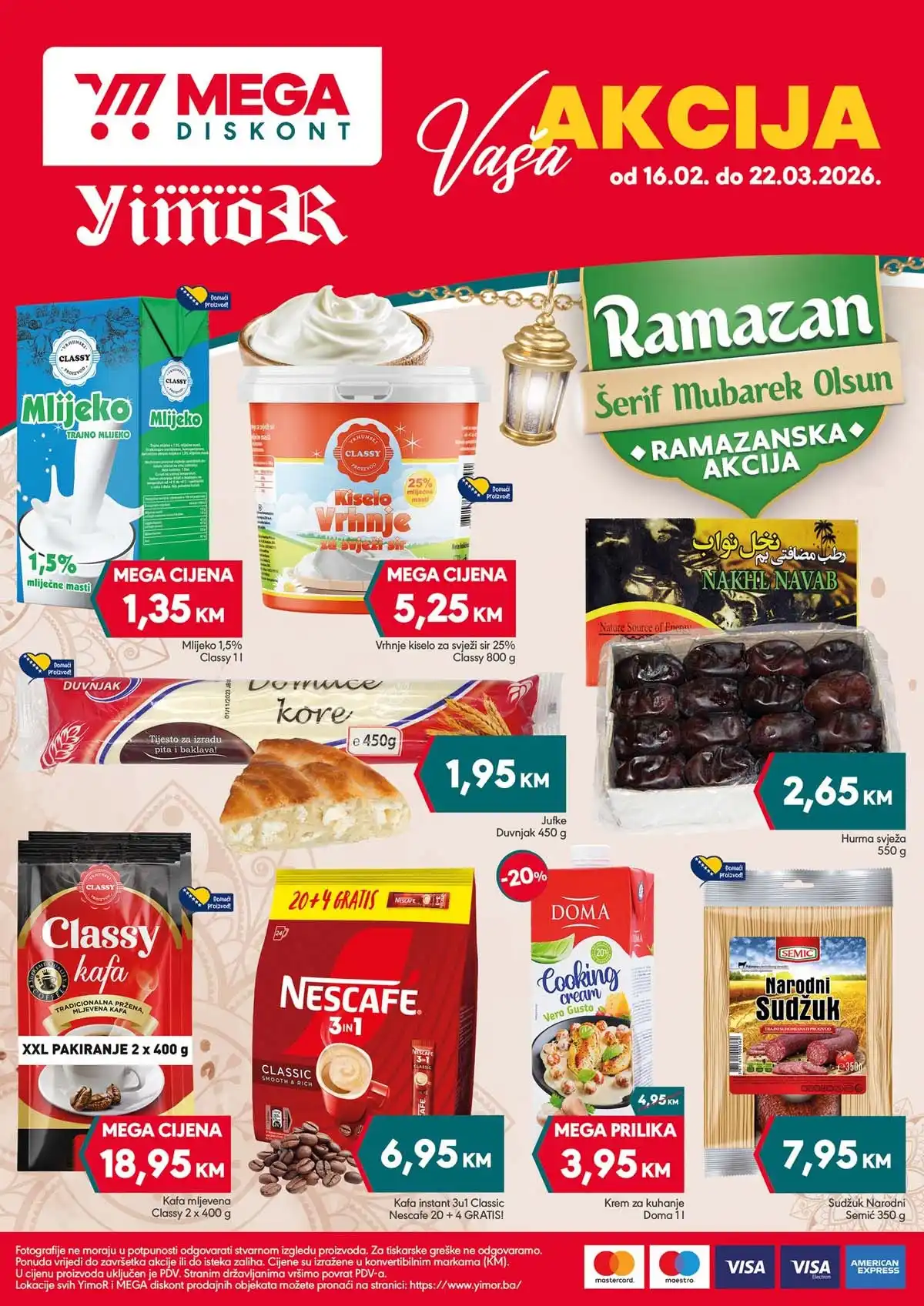 Yimor i Mega diskont Vaša akcija sniženja Mega diskont Vaša akcija