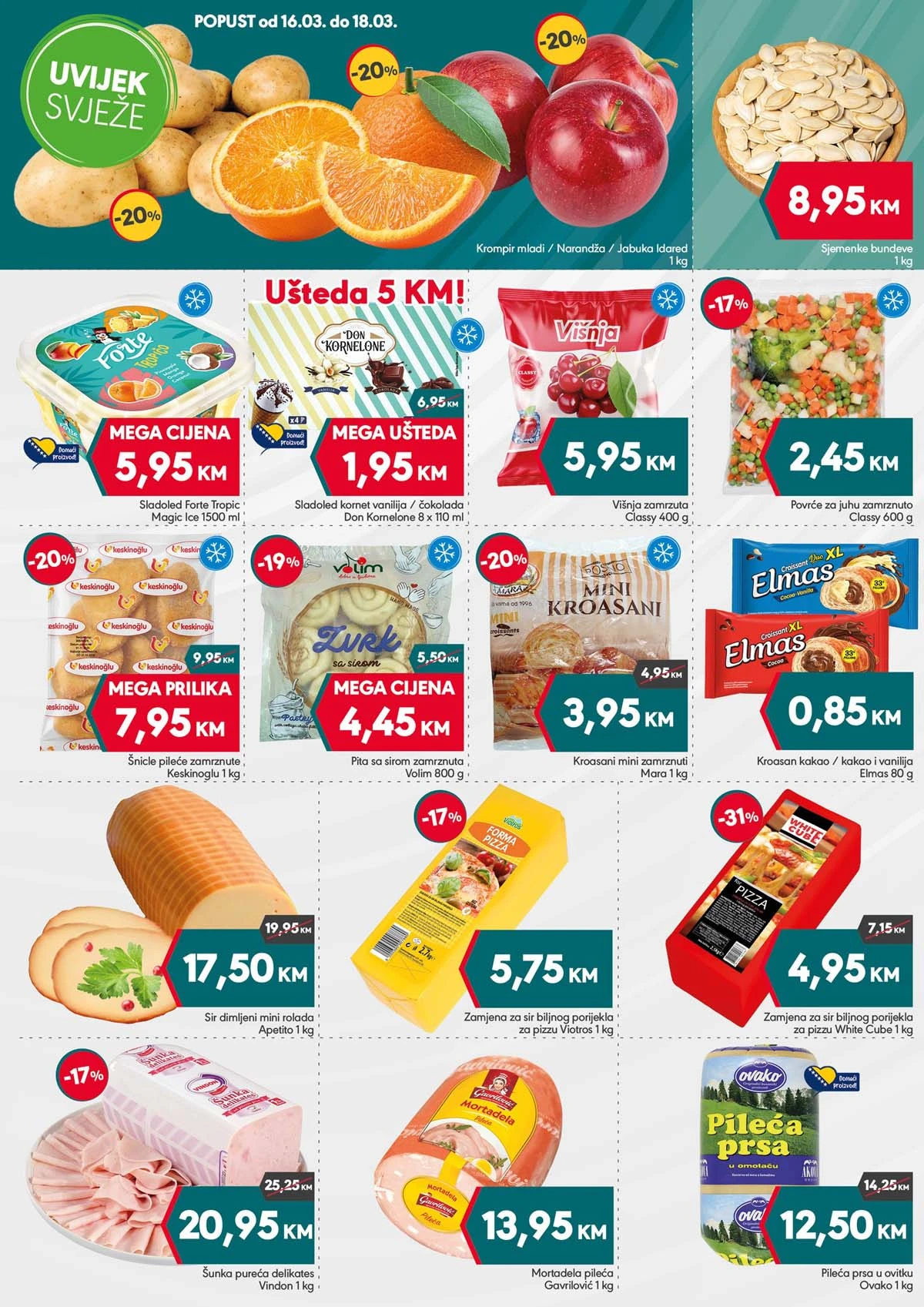 Yimor i Mega diskont vikend akcija sniženja Mega diskont vikend akcija